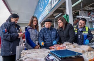 REALIZAN FISCALIZACIÓN DE PESCADOS Y MARISCOS EN CONTEXTO DE SEMANA SANTA